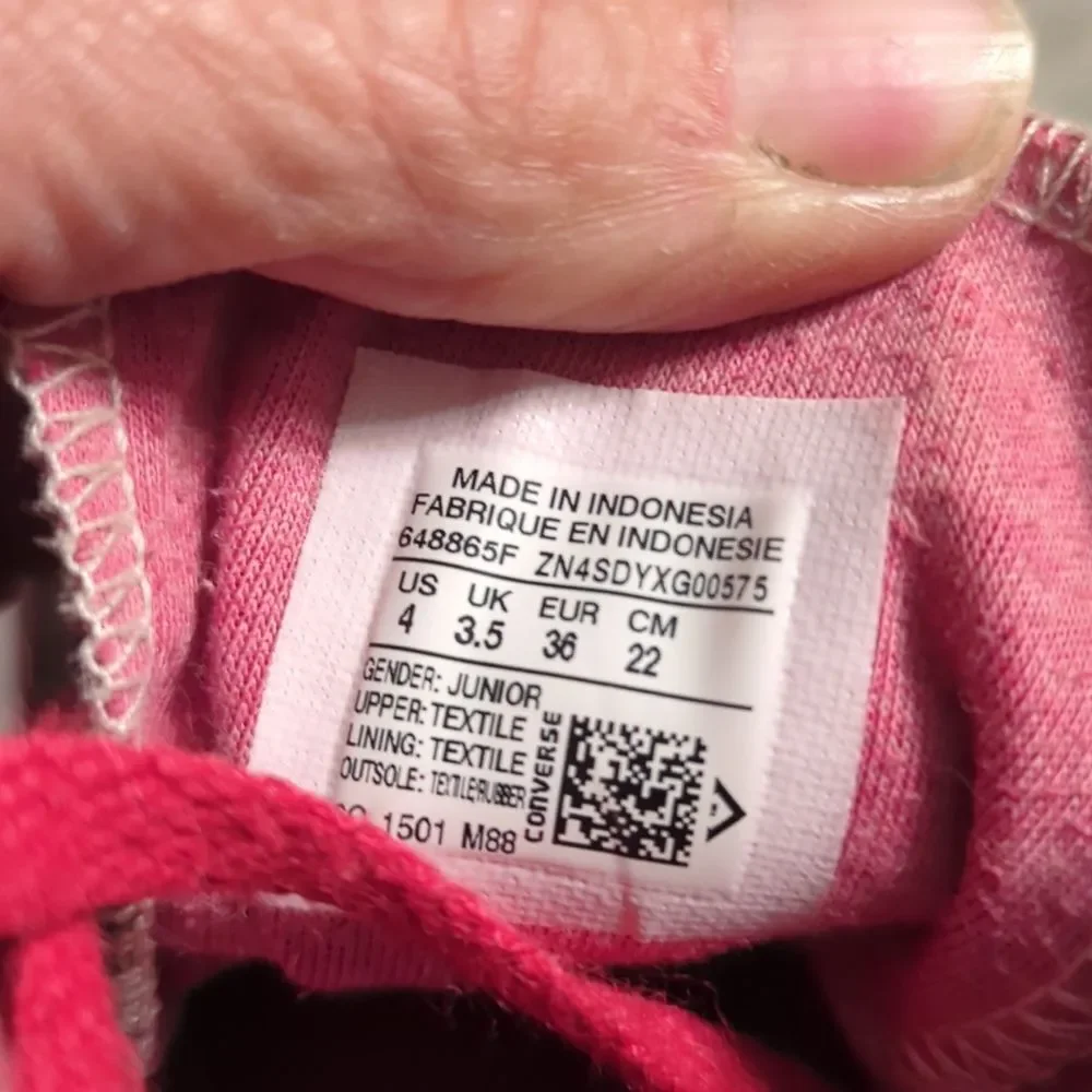 Converse‎ CT Hi, Vision Fuscia/ Multi Color Textile - Youth 4